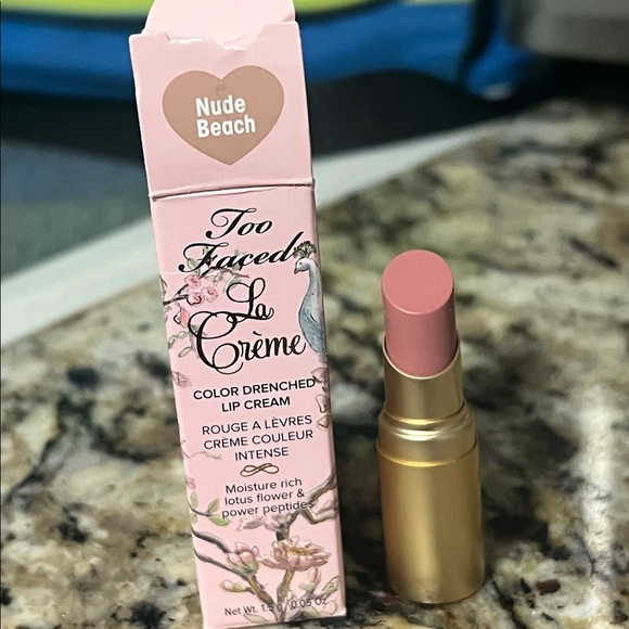 ⚡️💞Rare! Too Faced La Crème Lip Cream Nude Beach - Picture 8 of 10
